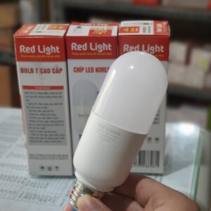 Bóng led trụ dài 12w Red Light đui xoáy E27 lắp đèn âm trần downlight kiểu cũ