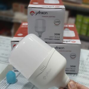 Bóng Led trụ 30w Yankon ánh sáng trắng 6500k, đui xoáy E27