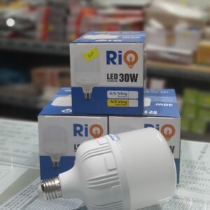 Bóng Led trụ 30w Rio ánh sáng trắng 6500k, đui xoáy E27