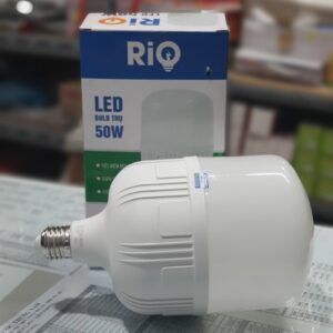 Bóng Led trụ 50w Rio ánh sáng trắng 6500k, đui xoáy E27