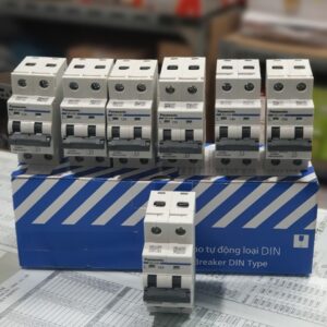 Át cài Aptomat MCB tự động Panasonic 2 cực 10A, 16A, 20A, 25A, 32A, 40A, 50A, 63A
