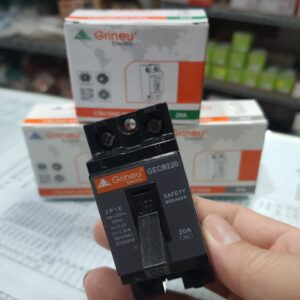 Át đen bình nóng lạnh, điều hòa 15A, 20A, 30A, 40A Grineu kèm vỏ