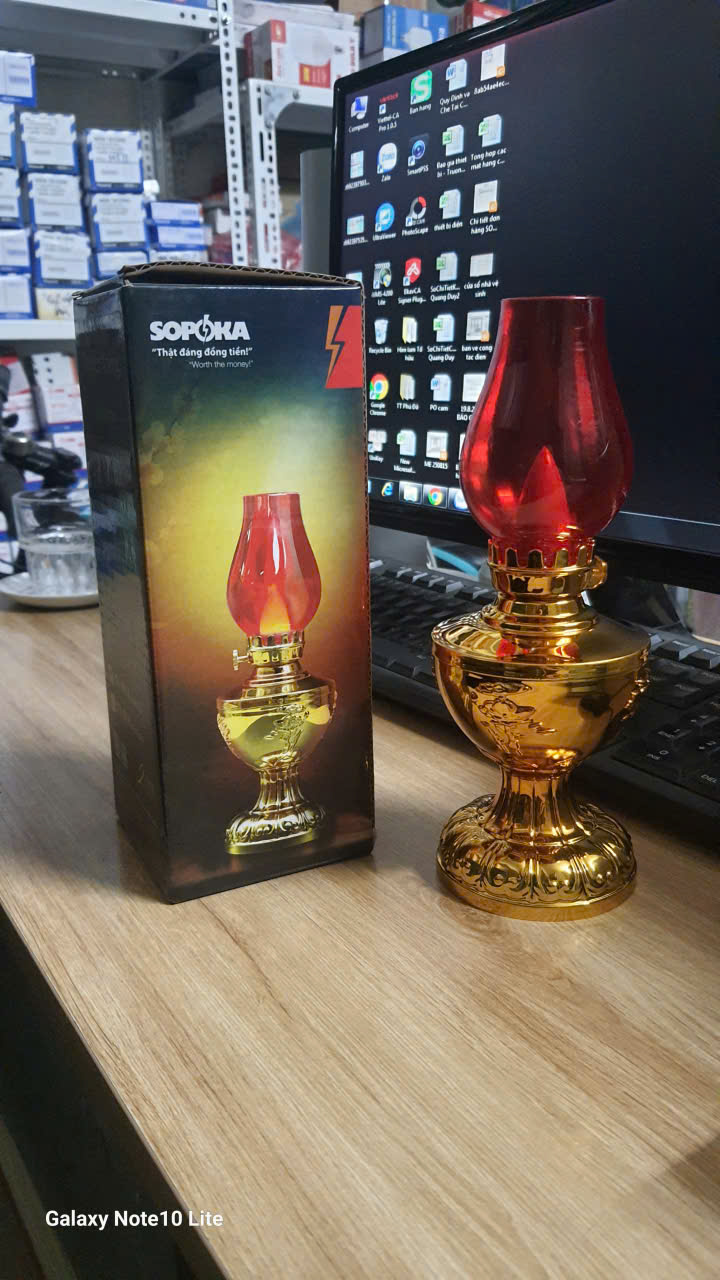 Đèn led để ban thờ Sopoka, đèn thờ thuần việt TV999, đèn thờ giá rẻ, đèn thờ đẹp